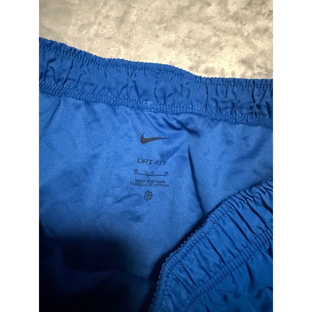 Nike Running Shorts Womens M Blue Assumption Ice Hockey Dri-FIT 849585-484 - Picture 2 of 5